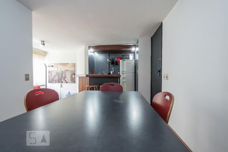 Sala de Jantar de apartamento para alugar com 1 quarto, 48m² em Cidade Monções, São Paulo