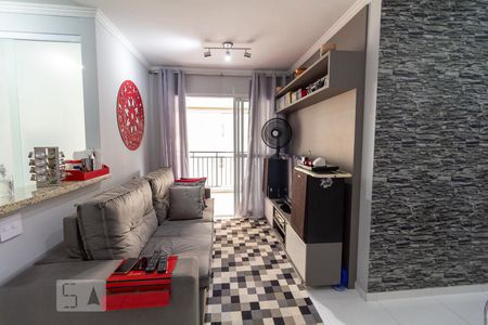 Sala de apartamento à venda com 2 quartos, 64m² em Vila Osasco, Osasco