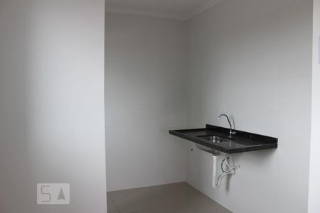 cozinha de apartamento para alugar com 2 quartos, 40m² em Parque Boturussu, São Paulo