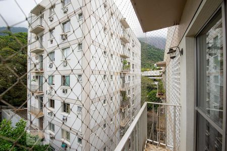 Varanda da Sala de apartamento à venda com 2 quartos, 70m² em Jardim Botânico, Rio de Janeiro