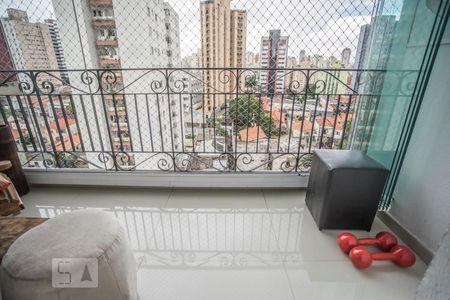 Varanda de apartamento à venda com 3 quartos, 100m² em Vila Monte Alegre, São Paulo