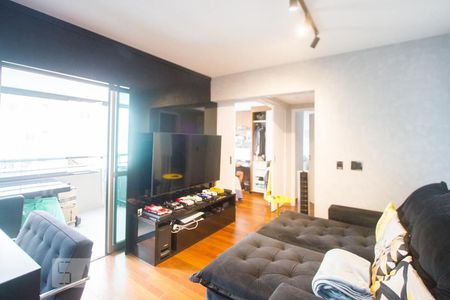 Sala de apartamento à venda com 2 quartos, 72m² em Brooklin Paulista, São Paulo