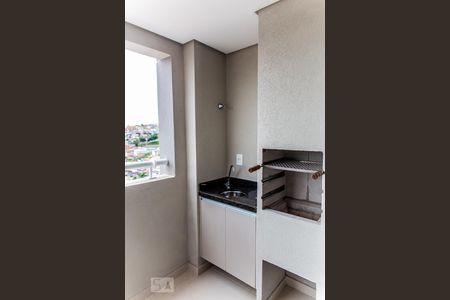 Varanda gourmet de apartamento para alugar com 2 quartos, 55m² em Vila Tibiriçá, Santo André