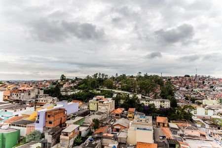 Vista da Varanda gourmet de apartamento para alugar com 2 quartos, 55m² em Vila Tibiriçá, Santo André