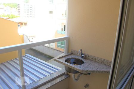 Churrasqueira 02 de apartamento para alugar com 2 quartos, 76m² em Carvoeira, Florianópolis