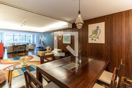 Sala de apartamento à venda com 4 quartos, 262m² em Vila Buarque, São Paulo