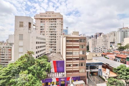 Vista de apartamento à venda com 1 quarto, 42m² em Consolação, São Paulo