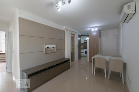 Sala de apartamento para alugar com 2 quartos, 69m² em Abraão, Florianópolis