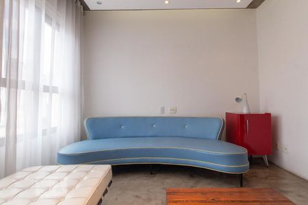 Sala de apartamento à venda com 1 quarto, 70m² em Vila Regente Feijó, São Paulo