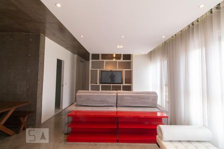 Sala de apartamento à venda com 1 quarto, 70m² em Vila Regente Feijó, São Paulo