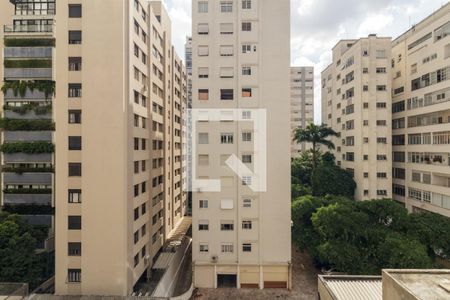 Vista da Sala de apartamento à venda com 3 quartos, 110m² em Higienópolis, São Paulo