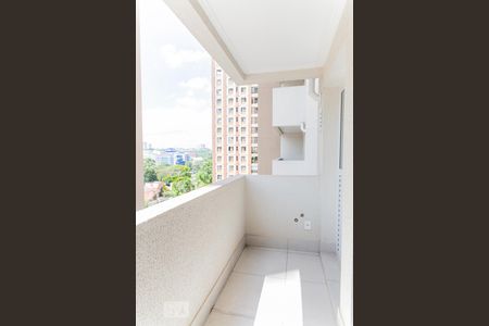 Varanda da Sala de apartamento à venda com 2 quartos, 59m² em Centro, Santo André