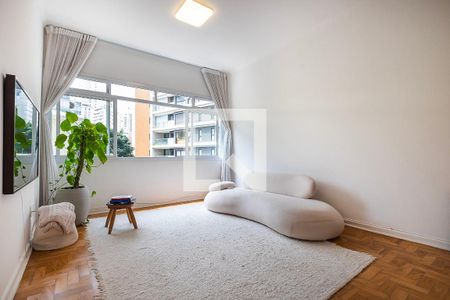 Sala de apartamento à venda com 2 quartos, 85m² em Cerqueira César, São Paulo