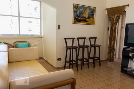 Sala 4 de apartamento para alugar com 1 quarto, 55m² em Boqueirão, Santos
