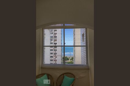 Janela da sala de apartamento para alugar com 1 quarto, 55m² em Boqueirão, Santos