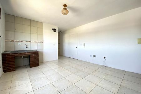 Cozinha de apartamento à venda com 1 quarto, 30m² em Vila Nova, Novo Hamburgo