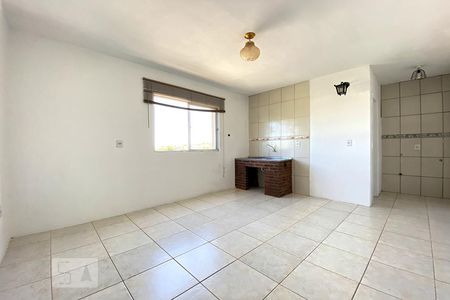 Cozinha de apartamento à venda com 1 quarto, 30m² em Vila Nova, Novo Hamburgo