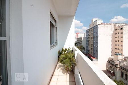 varanda de apartamento à venda com 3 quartos, 126m² em Campos Elíseos, São Paulo
