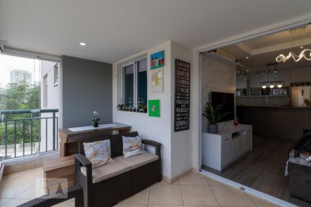 Varanda gourmet de apartamento à venda com 3 quartos, 77m² em Vila Andrade, São Paulo