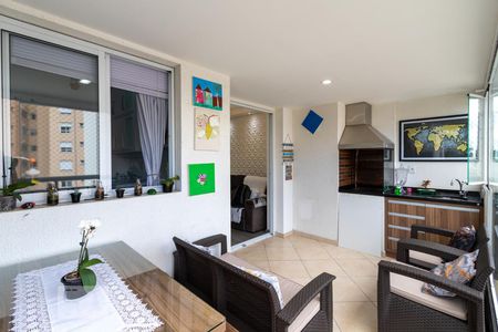 Varanda gourmet de apartamento à venda com 3 quartos, 77m² em Vila Andrade, São Paulo