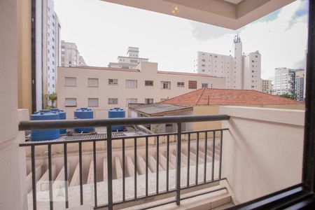 Sacada da Sala de apartamento para alugar com 1 quarto, 40m² em Indianópolis, São Paulo