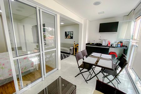 Varanda de apartamento para alugar com 1 quarto, 55m² em Vila Regente Feijó, São Paulo