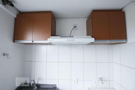 Detalhe da Cozinha - Armários de apartamento para alugar com 1 quarto, 45m² em Setor Leste Vila Nova, Goiânia