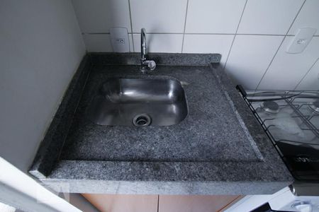 Detalhe da Cozinha - Pia de apartamento para alugar com 1 quarto, 45m² em Setor Leste Vila Nova, Goiânia