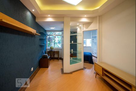 Sala de apartamento para alugar com 1 quarto, 55m² em Ipanema, Rio de Janeiro