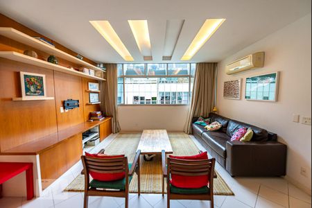 Sala de apartamento para alugar com 4 quartos, 180m² em Lagoa, Rio de Janeiro