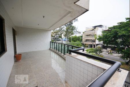 Varanda da Sala de apartamento à venda com 3 quartos, 120m² em Recreio dos Bandeirantes, Rio de Janeiro