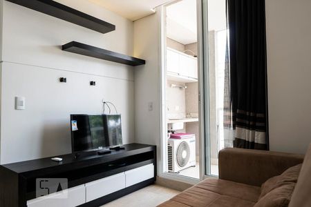 Sala de apartamento para alugar com 1 quarto, 45m² em Alto da Rua Xv, Curitiba