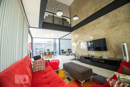 sala de tv de casa para alugar com 5 quartos, 520m² em Swiss Park, Campinas