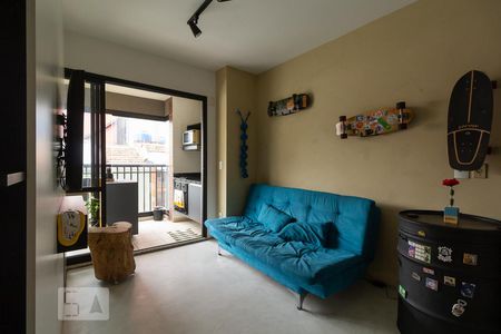 Sala de apartamento para alugar com 1 quarto, 42m² em Bela Vista, São Paulo