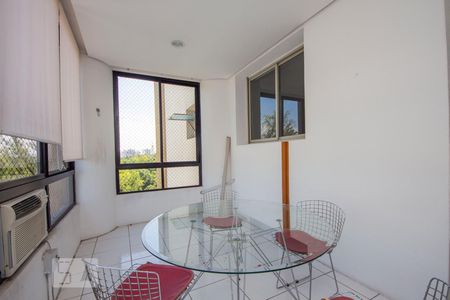 Varanda da Churrasqueira de apartamento para alugar com 1 quarto, 58m² em Bela Vista, Porto Alegre