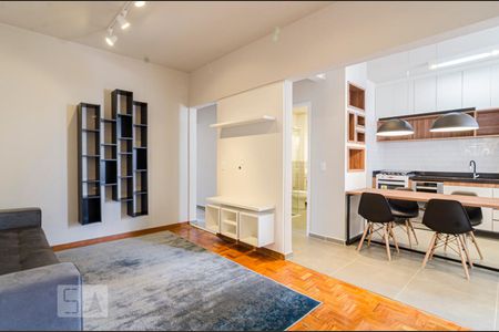 Sala de apartamento para alugar com 2 quartos, 78m² em Pinheiros, São Paulo