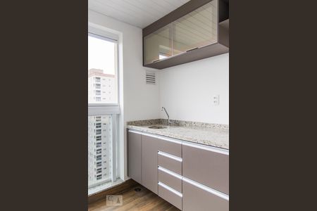 Varanda de apartamento para alugar com 2 quartos, 63m² em Vila Eldízia, Santo André