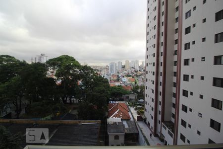 Vista da varanda de kitnet/studio à venda com 1 quarto, 37m² em Santa Paula, São Caetano do Sul
