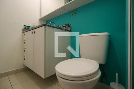 Banheiro da Suíte de apartamento à venda com 1 quarto, 36m² em Sumarezinho, São Paulo