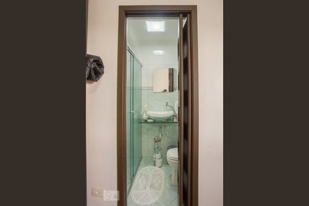 Banheiro da Suíte de apartamento à venda com 3 quartos, 69m² em Jardim Santa Ines, São Paulo