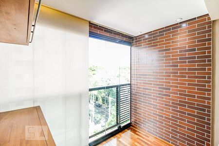 Varanda de apartamento para alugar com 1 quarto, 45m² em Campo Belo, São Paulo