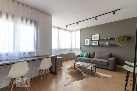 Sala de apartamento para alugar com 1 quarto, 49m² em Independência, Porto Alegre