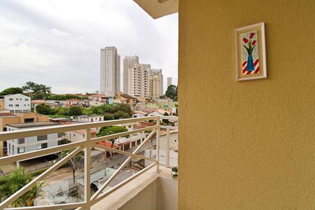 Varanda da Sala de apartamento para alugar com 2 quartos, 55m² em Jardim Monte Kemel, São Paulo