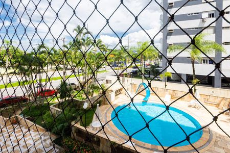 Vista sala lateral de apartamento para alugar com 3 quartos, 265m² em Aparecida, Santos