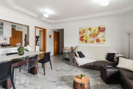 Sala  de apartamento à venda com 4 quartos, 122m² em Mooca, São Paulo