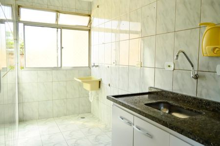 Cozinha Vista Ampla de apartamento à venda com 2 quartos, 42m² em Vila Sílvia, São Paulo