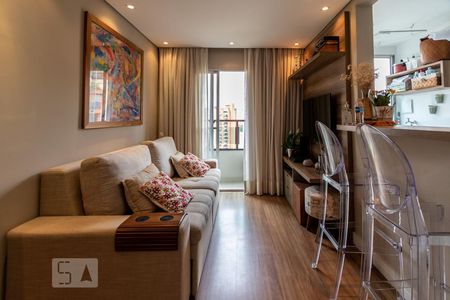 Sala de apartamento para alugar com 2 quartos, 49m² em Jardim Ampliação, São Paulo