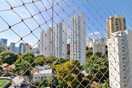 Varanda da Sala de apartamento à venda com 3 quartos, 126m² em Real Parque, São Paulo