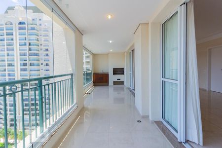 Varanda gourmet de apartamento à venda com 4 quartos, 168m² em Vila Gertrudes, São Paulo