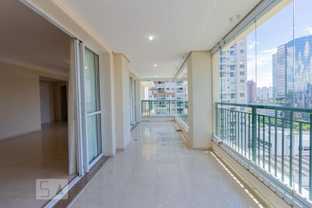 Varanda gourmet de apartamento à venda com 4 quartos, 168m² em Vila Gertrudes, São Paulo